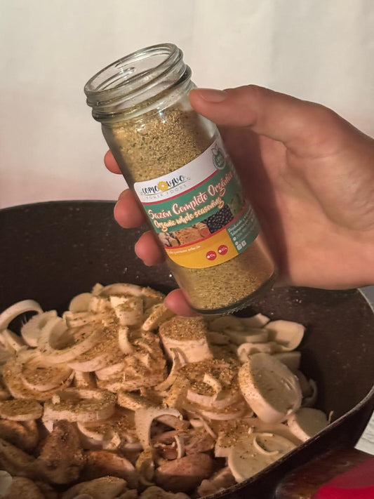 Receta de Hongos Caribeños con Palmito