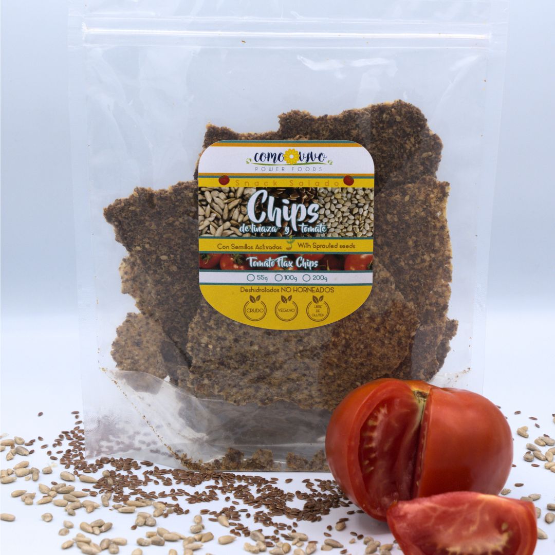 Chips de Linaza - Tomate